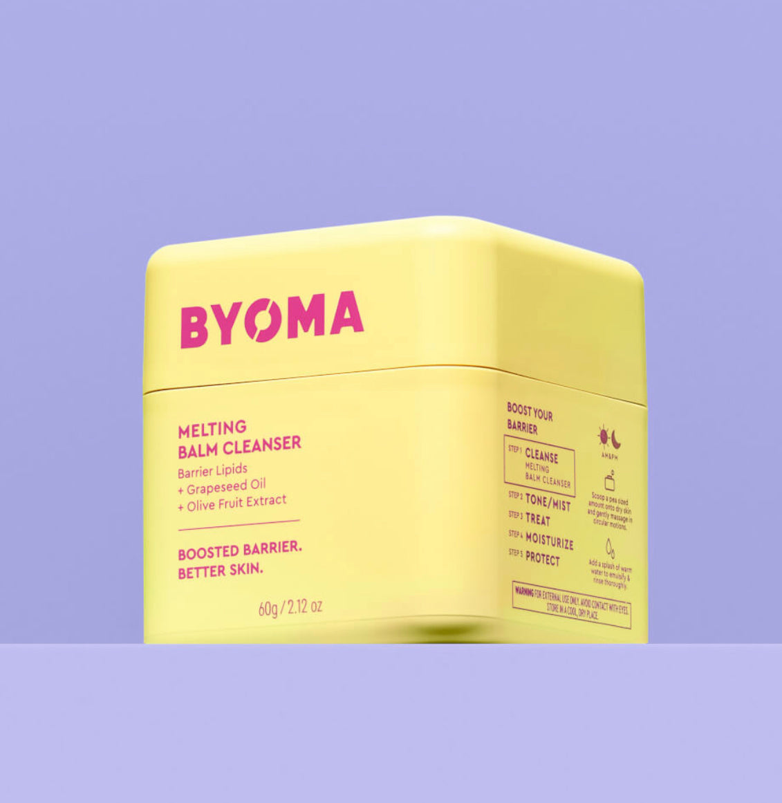 BYOMA Baume démaquillant lactée Melting balm Cleanser