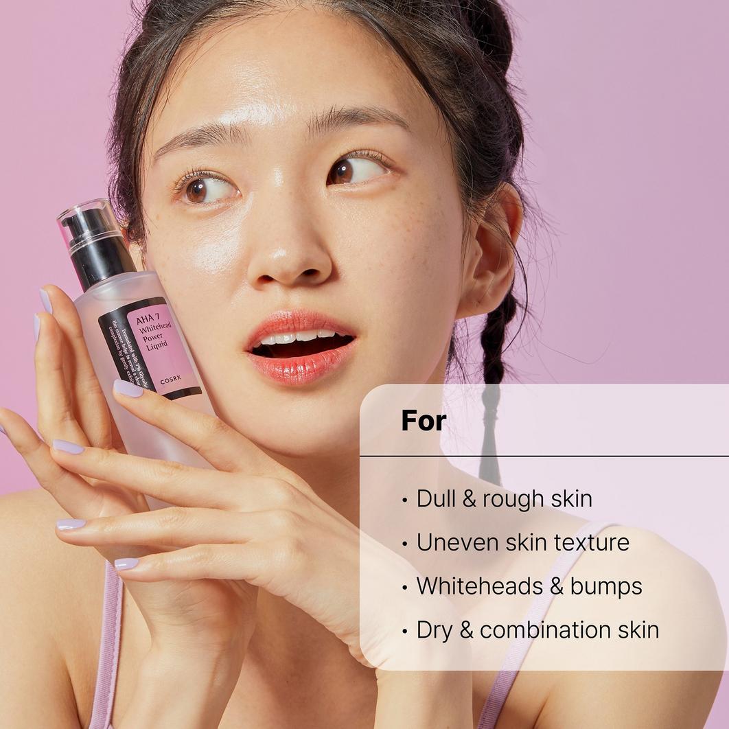 COSRX Tonique exfoliant AHA 7 Whitehead Power Liquid