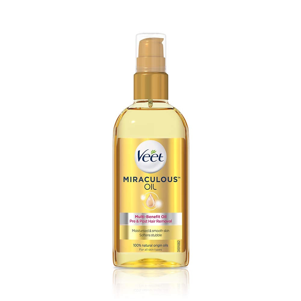 VEET Huile pour rasage/épilation visage & corps Miraculous Oil