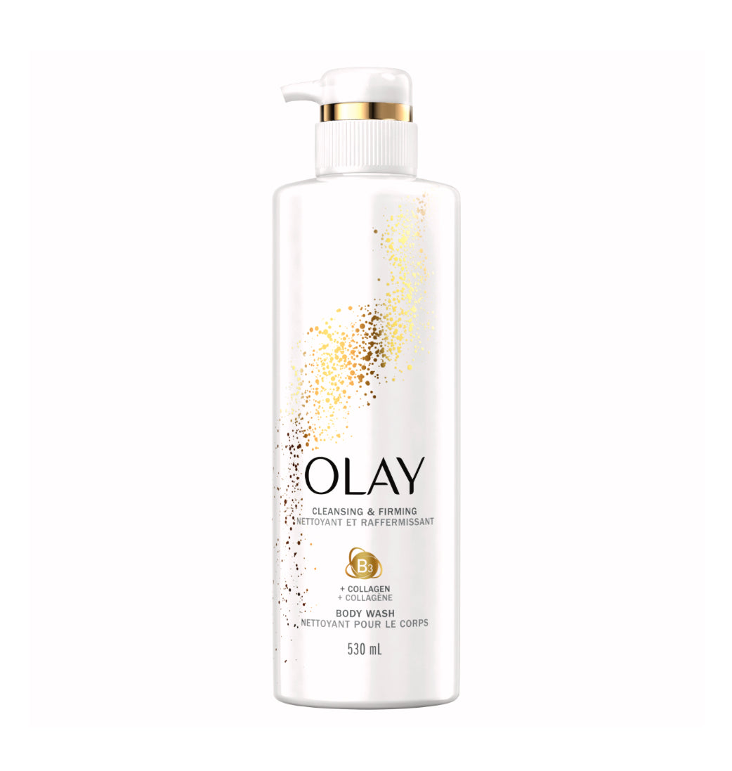 OLAY Gel douche raffermissant au Collagène, Peptides et Vitamine B3
