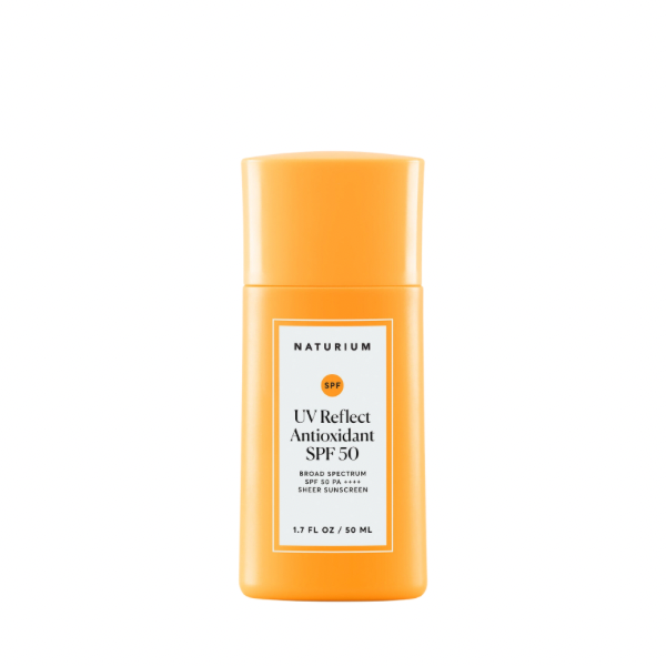 NATURIUM Fluide solaire minérale antioxydant SPF 50 Uv Reflect