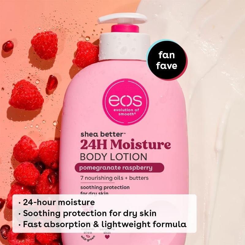 EOS Crème corporelle hydratante Pomegranate Raspberry