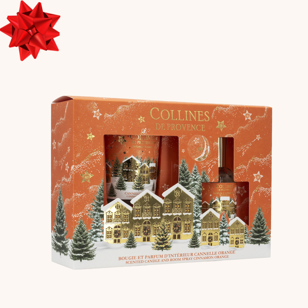 COLLINES DE PROVENCE Coffret Parfum d'intérieur Cannelle Orange