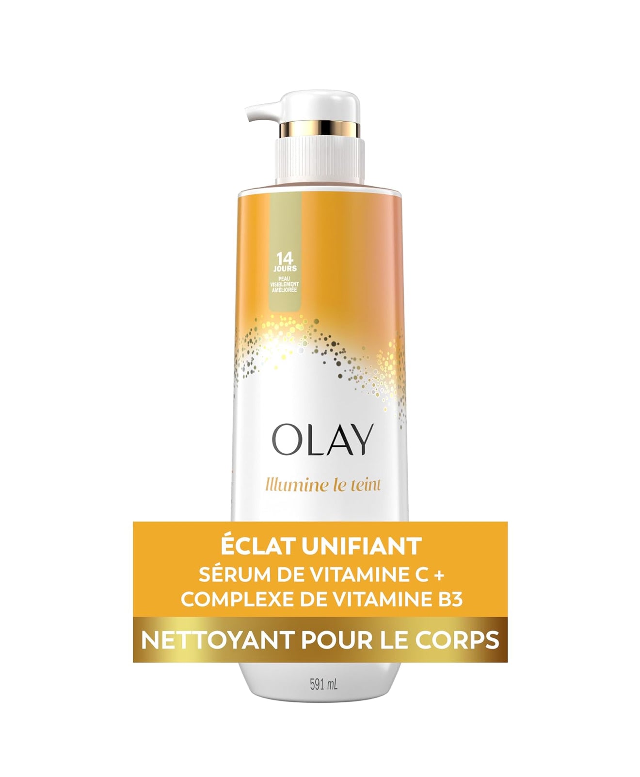 OLAY Gel douche éclaircissant à la Vitamine C & B3