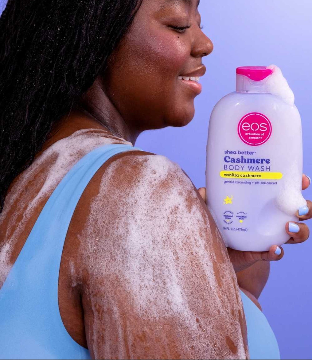 EOS Mousse de douche Vanilla Cashmere