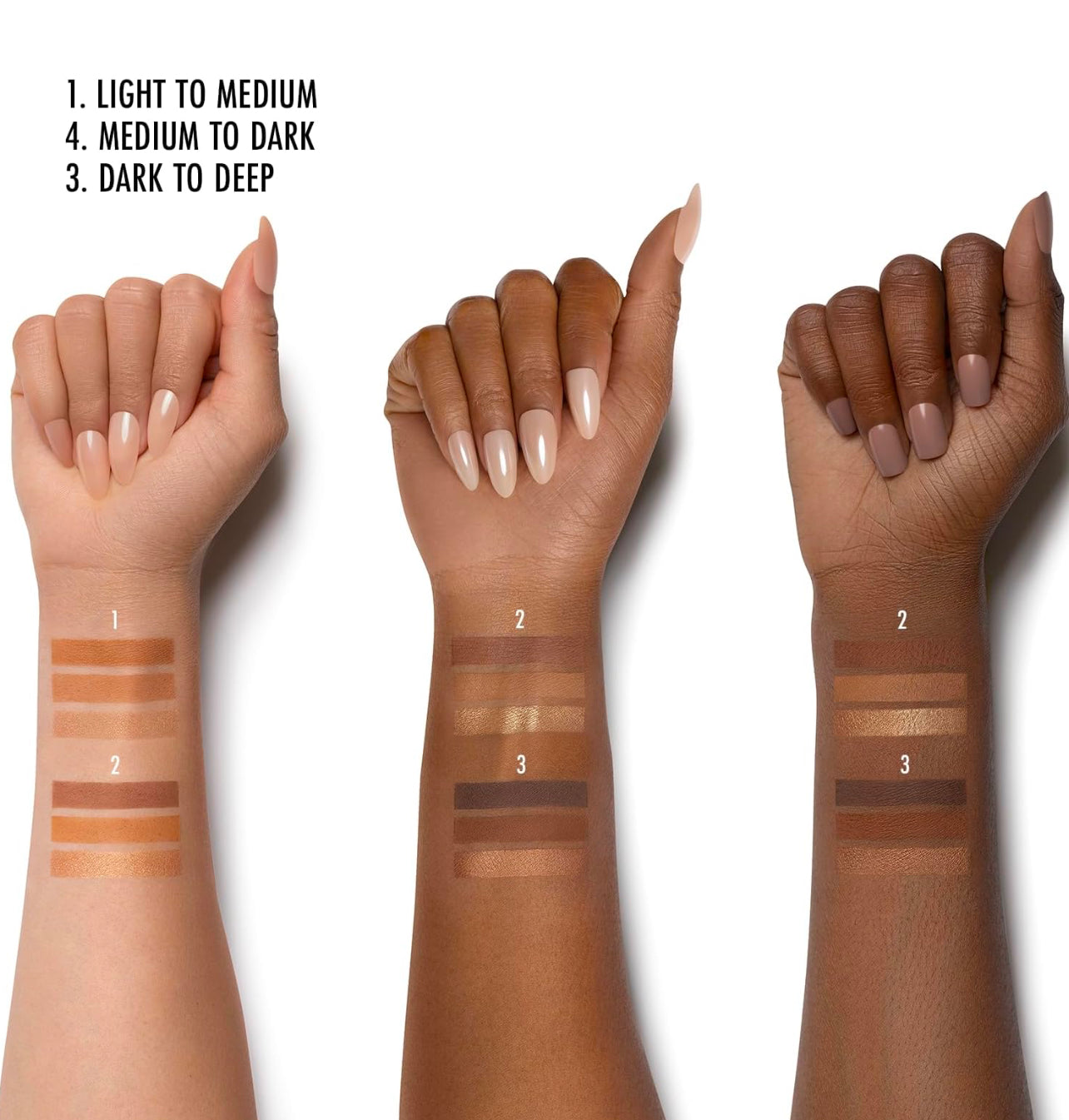 BLACK RADIANCE Palette de contour & highlight Dark to Deep