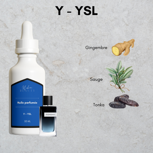 NUBIAN BEAUTY Huile de parfum Y YSL