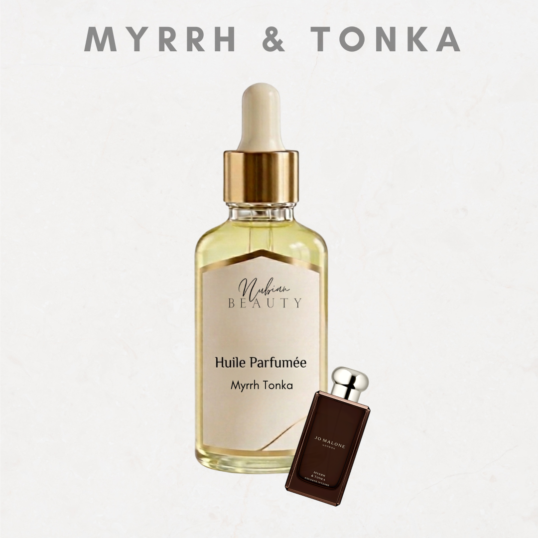NUBIAN BEAUTY Huile de parfum MYRRH & TONKA