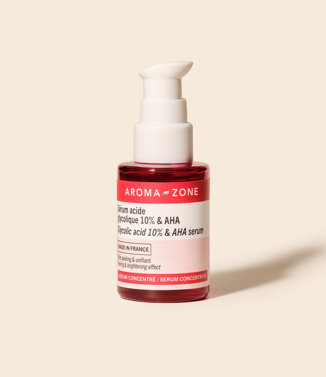 AROMA ZONE Sérum exfoliant Acide Glycolique 10% AHA