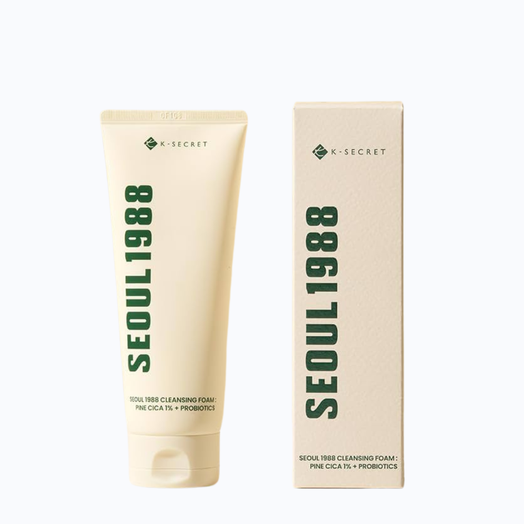 K-SECRET Mousse nettoyant Seoul 1988 Pine Cica 1% + Probiotics