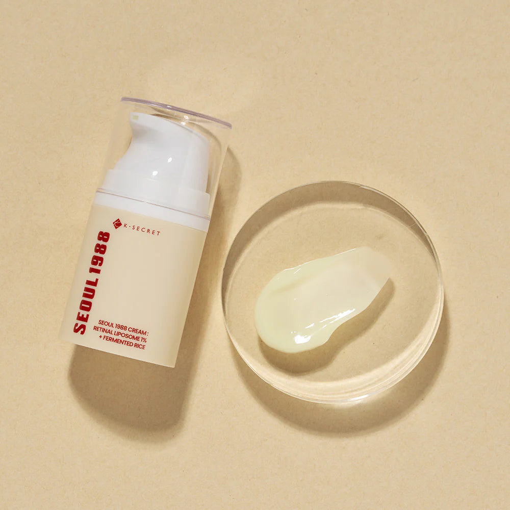K-SECRET Crème Retinal 1% Liposome + Fermented Rice Seoul 1988