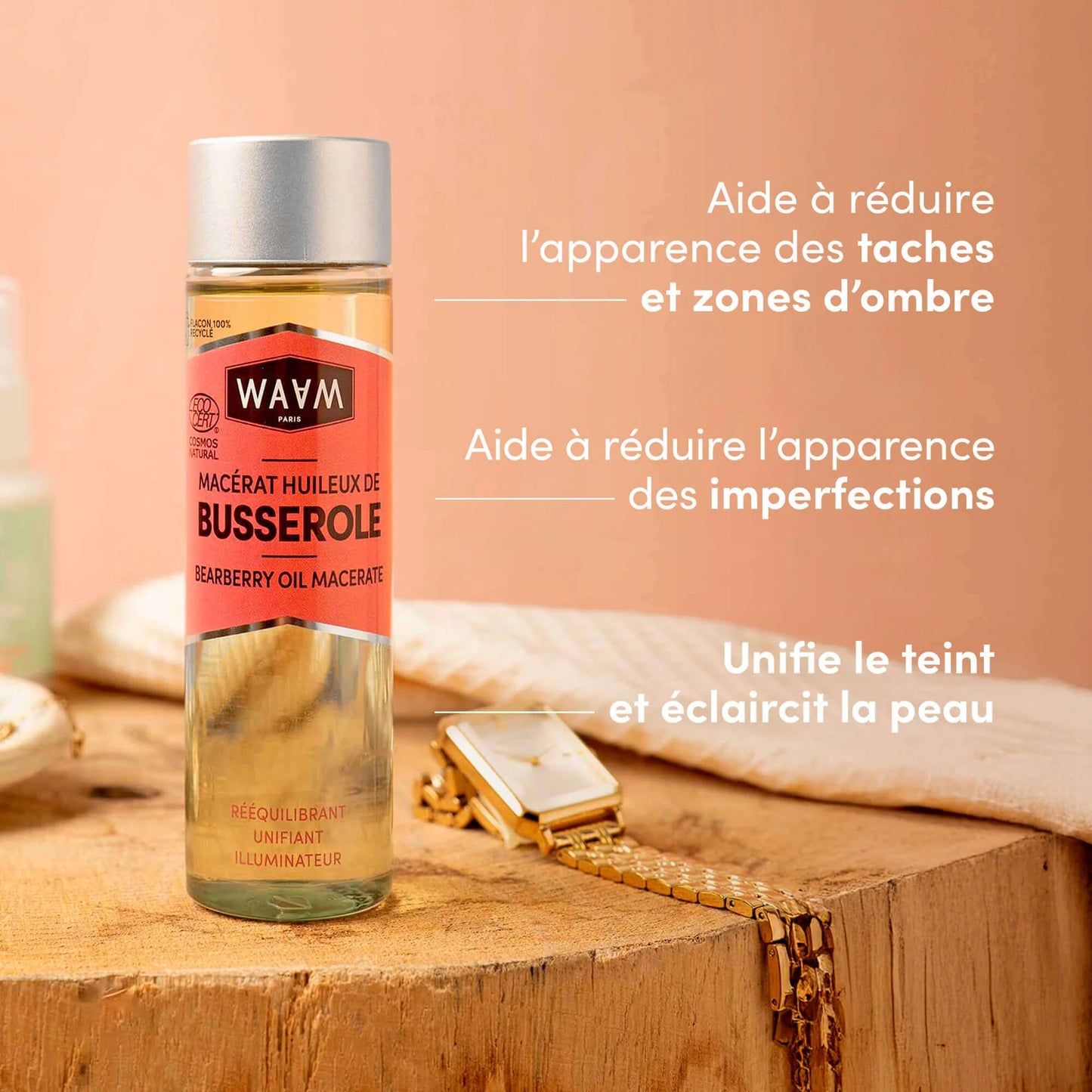 WAAM Huile de Busserole 100% pure