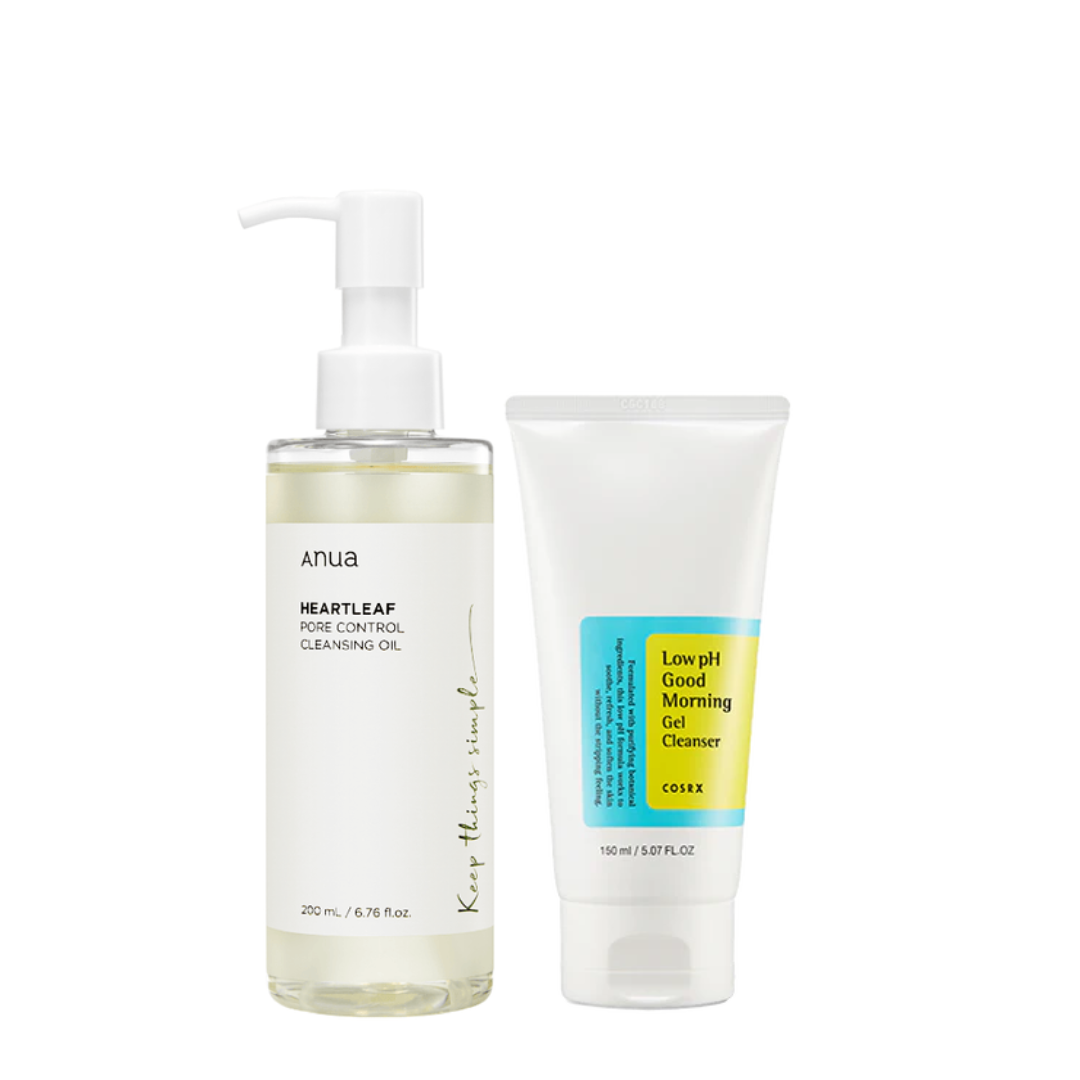 Pack Double nettoyage pour peaux grasses à imperfections