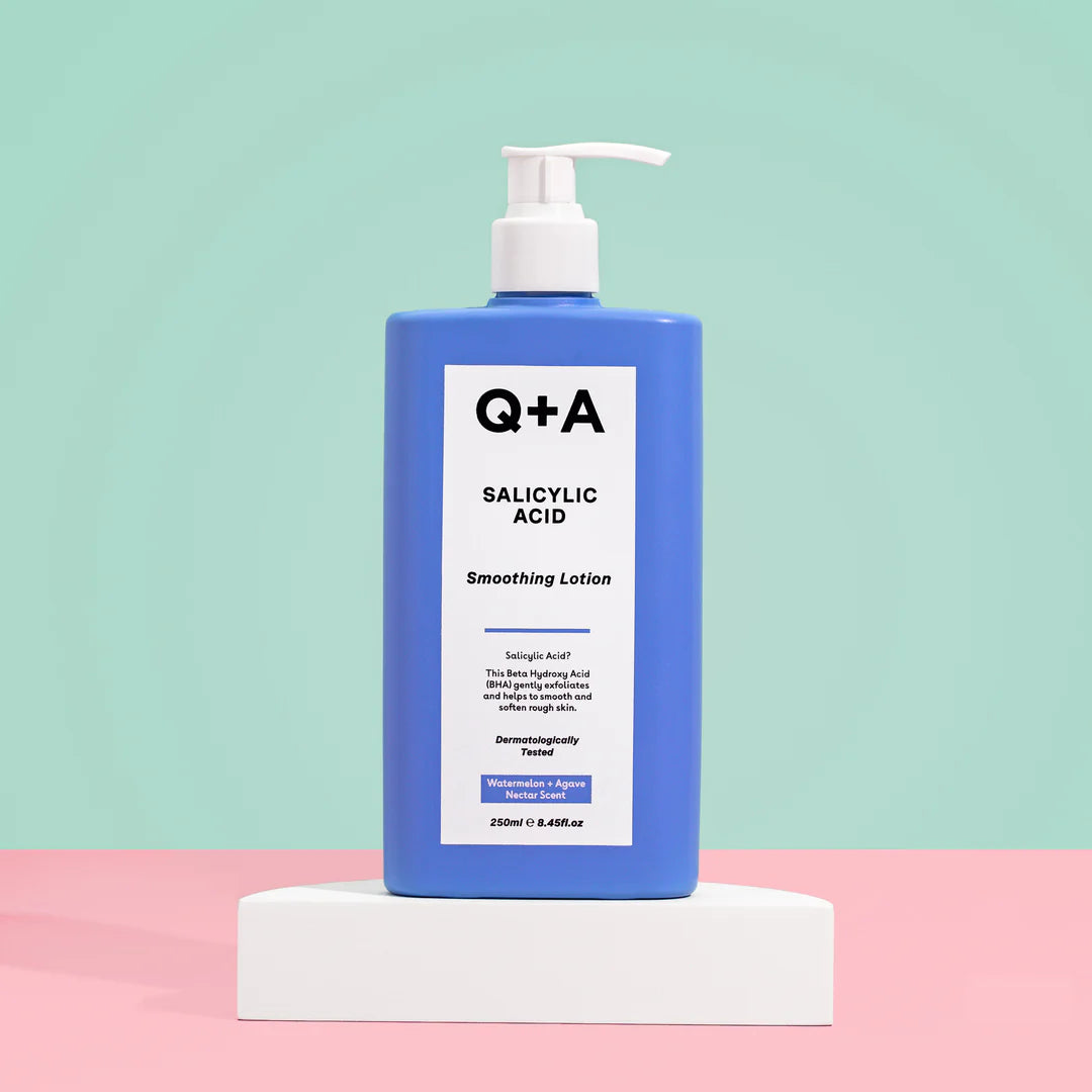 Q+A Lait de corps exfoliant à l’acide Salicylique