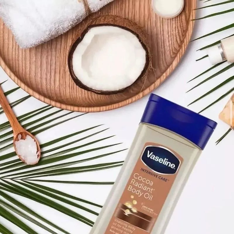 VASELINE Huile corporelle Cocoa Radiant