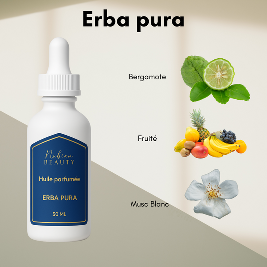 NUBIAN BEAUTY Huile de parfum ERBA PURA