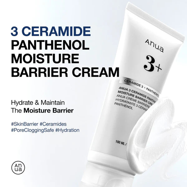 ANUA Crème hydratante réparatrice Ceramide 3 + Panthenol