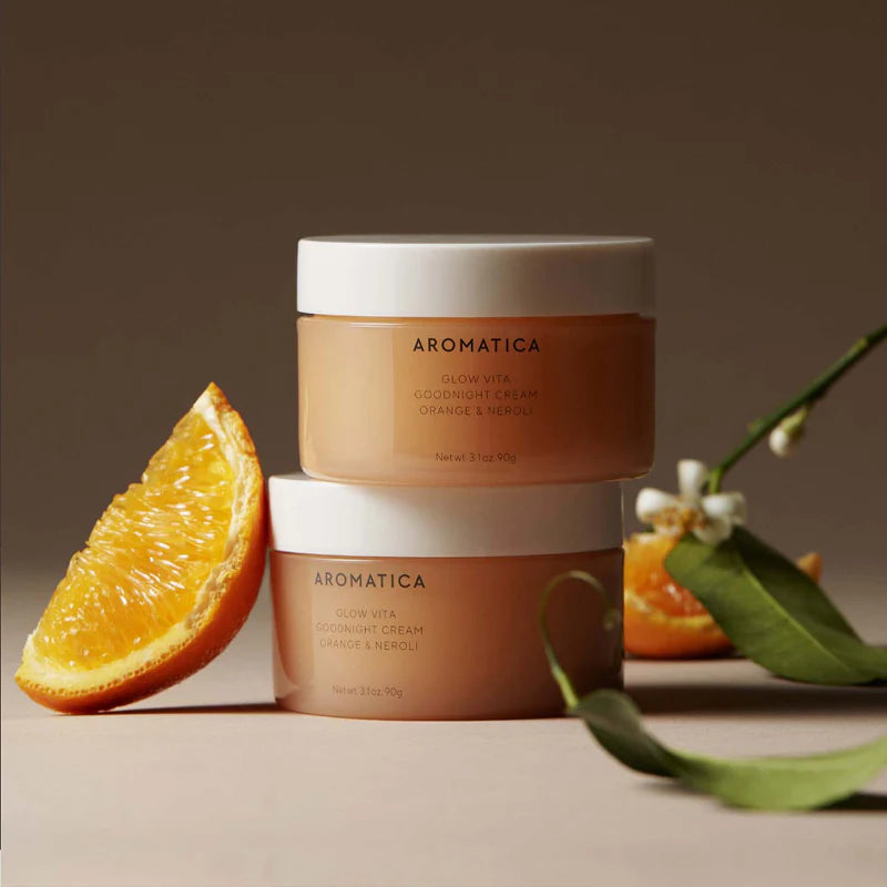 AROMATICA Crème de corps nuit Glow Vita Orange & Neroli