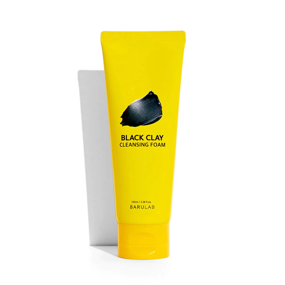 BARULAB Mousse nettoyant detoxifiante à l'argile noire Black Clay