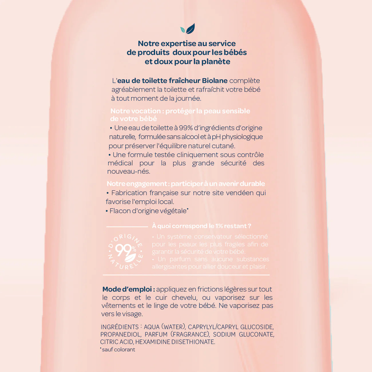 BIOLANE Eau de toilette