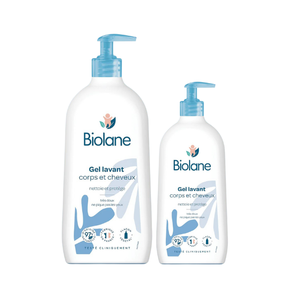 BIOLANE Gel lavant corps et cheveux 750ml