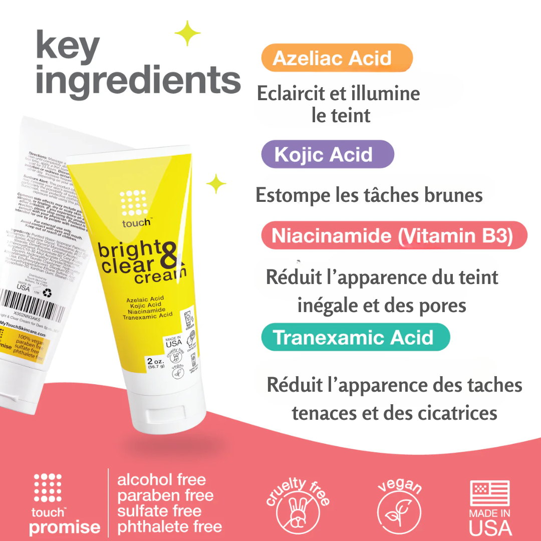 TOUCH Bright & Clear Crème Anti-Hyperpigmentation