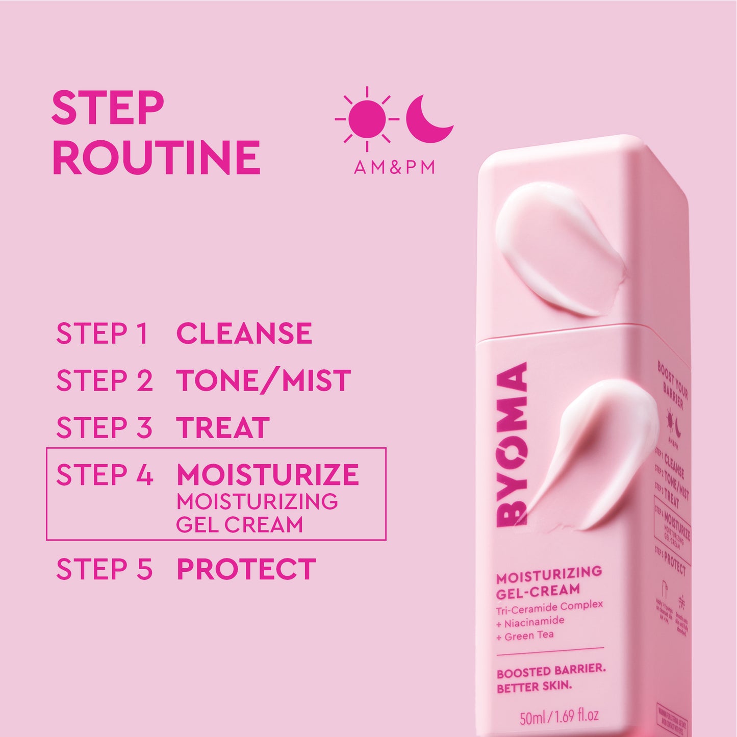 BYOMA Gel crème hydratant Moisturizing Gel cream