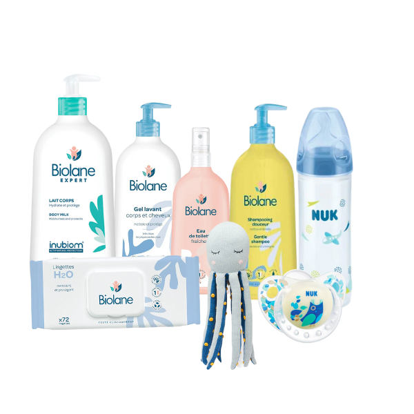 BIOLANE Coffret Bebe nouveau né Garcon