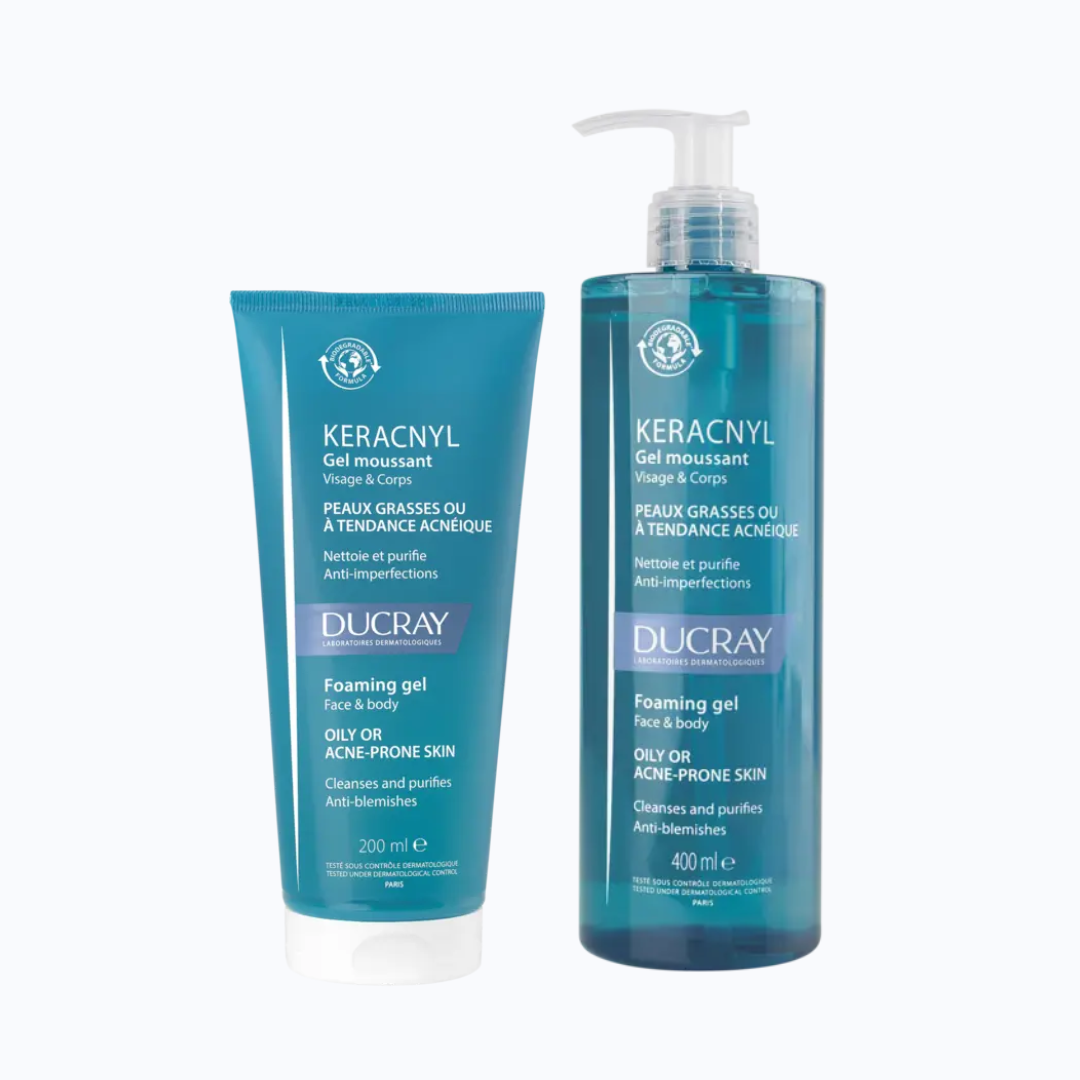 DUCRAY Gel moussant visage & Corps Keracnyl