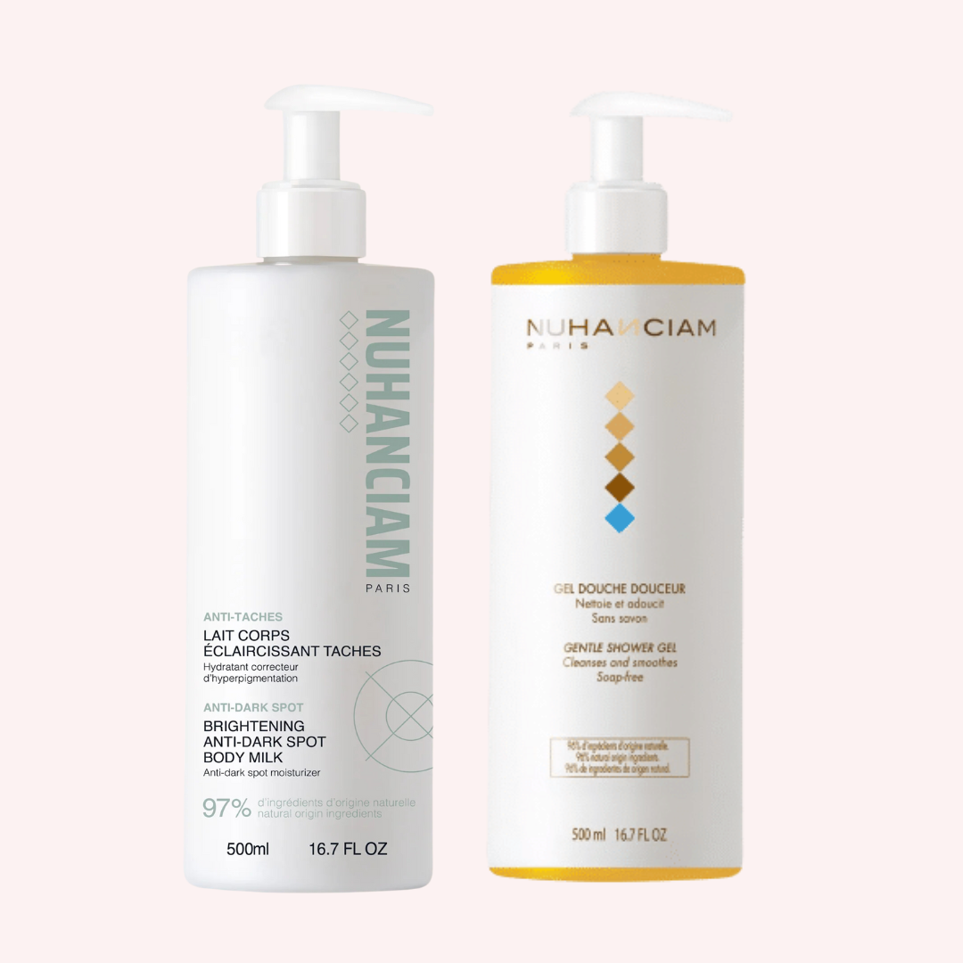 NUHANCIAM Duo de soins corps Hydratant Eclaircissant