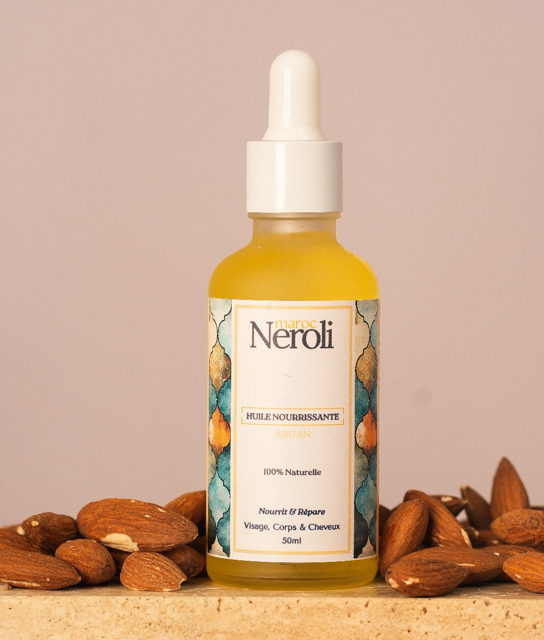 NEROLI MAROC Huile d'amande douce 100% naturelle