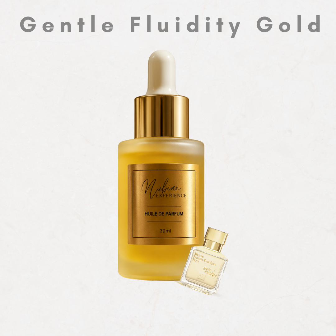 NUBIAN BEAUTY Huile de parfum GENTLE FLUIDITY GOLD