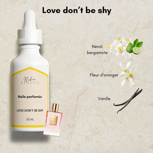 NUBIAN BEAUTY Huile de parfum LOVE DONT BE SHY