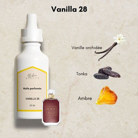 NUBIAN BEAUTY Huile de parfum VANILLA28