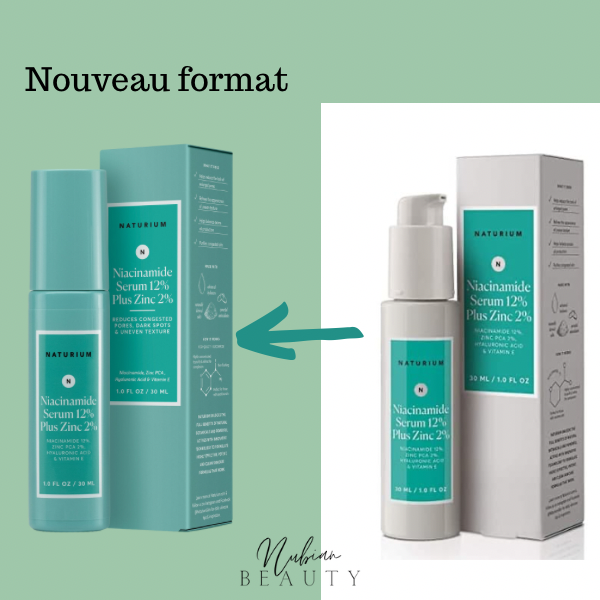 NATURIUM Sérum au Niacinamide 12% + Zinc 2%