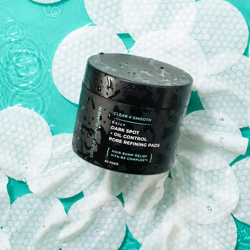 URBAN SKIN RX Disques tonifiants anti peaux grasse/ anti-tâches pour Homme