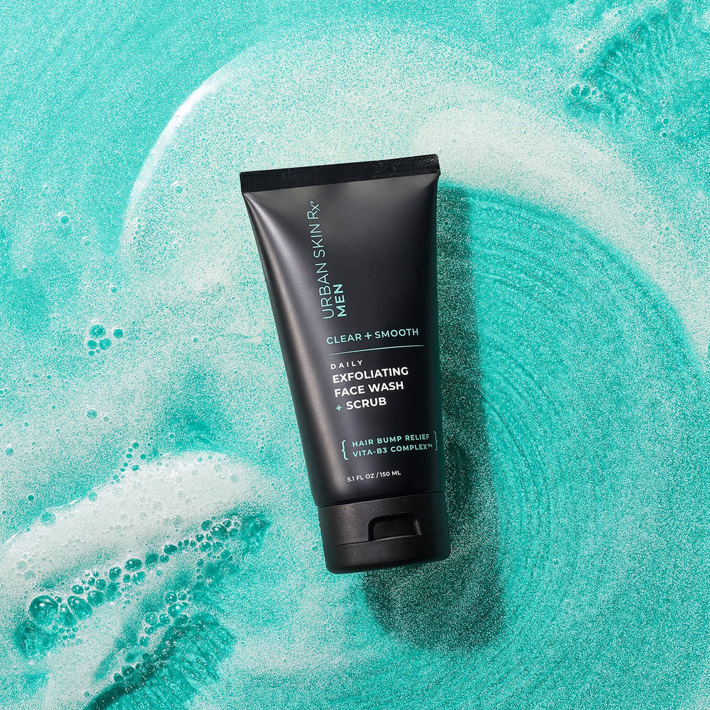 URBAN SKIN RX Nettoyant / Exfoliant 2 en 1 pour homme