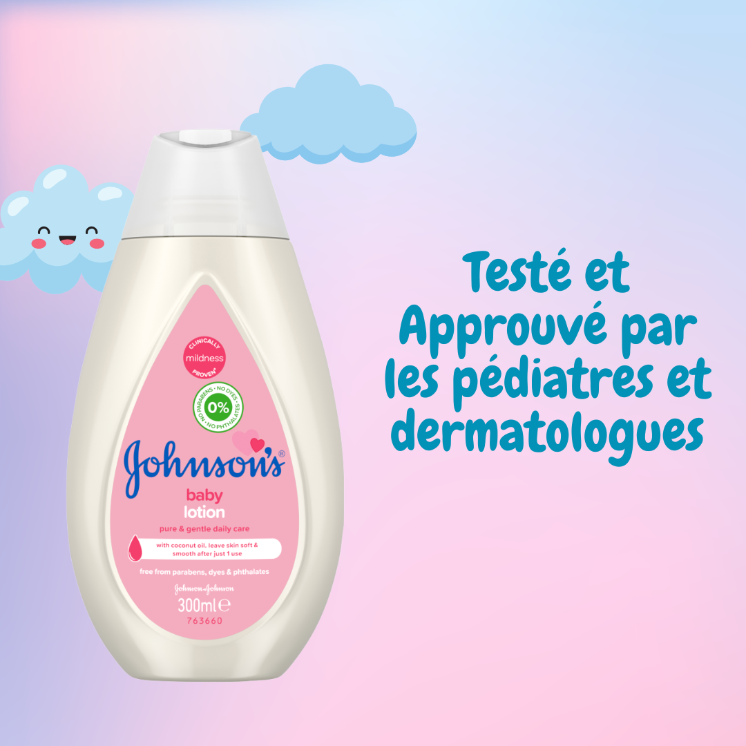 JOHNSONS Lait de corps Pure & Gentle