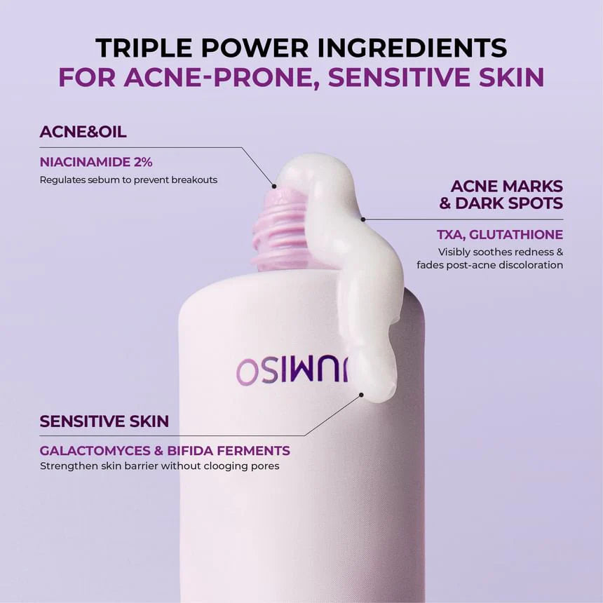 JUMISO Crème hydratante Niacinamide 2+ Oil Control