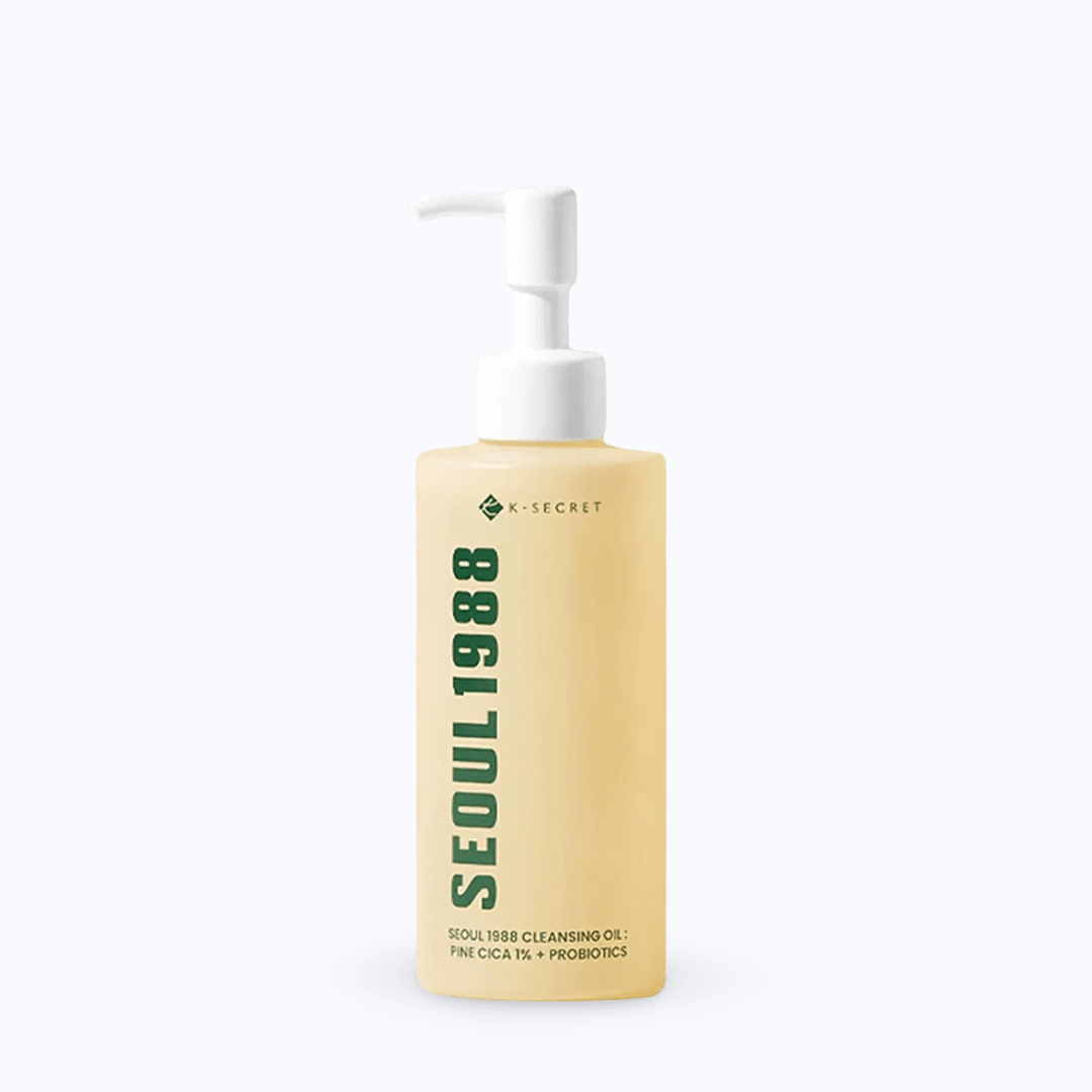 K-SECRET Huile démaquillante Pine Cica 1% + Probiotic Seoul 1988