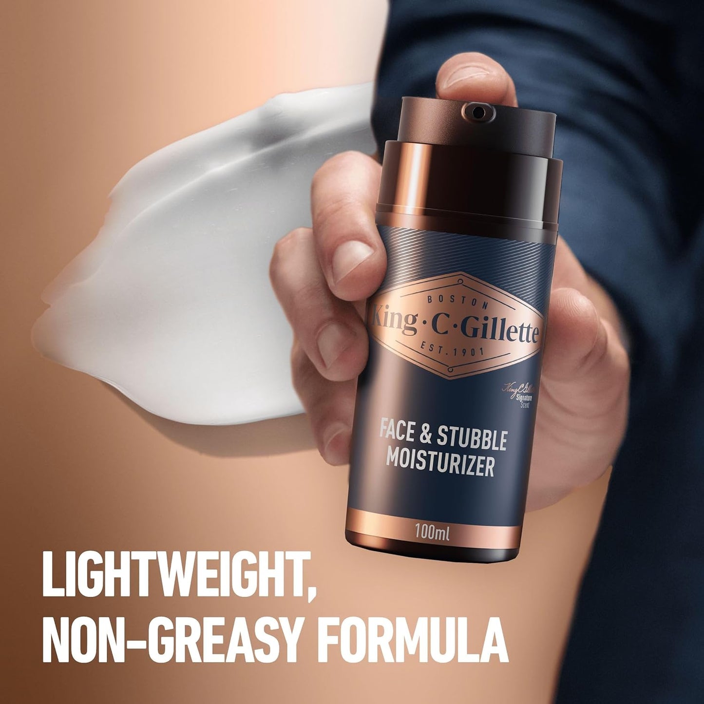 KING C GILLETTE Crème hydratante visage Homme