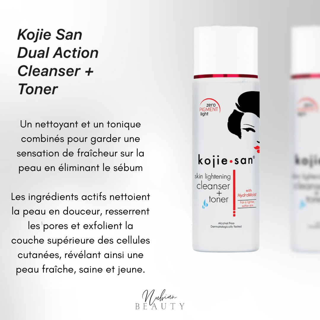 KOJIE SAN Lotion tonique éclaircissante 2 en 1 à l'acide kojique
