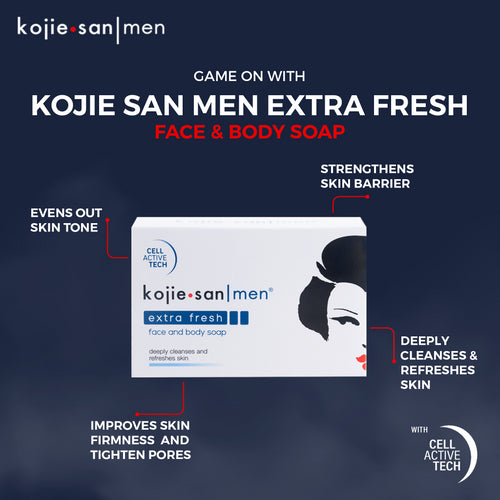 KOJIE SAN Savon visage & Corps Extra Fresh pour homme