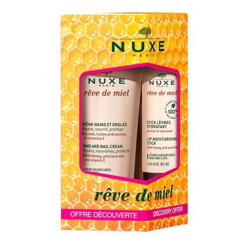 NUXE Pack soins lèvres & mains hydratants Rêve de miel