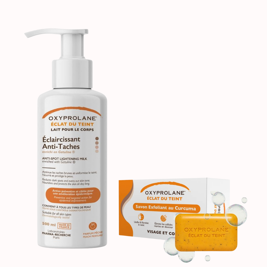 OXYPROLANE Pack Eclat Lait + Savon