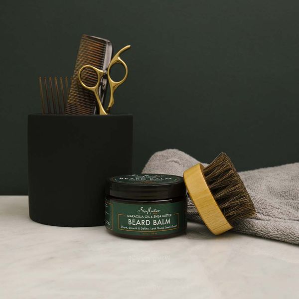 SHEA MOISTURE Baume de soin pour Barbe Maracuja oil & Shea Butter