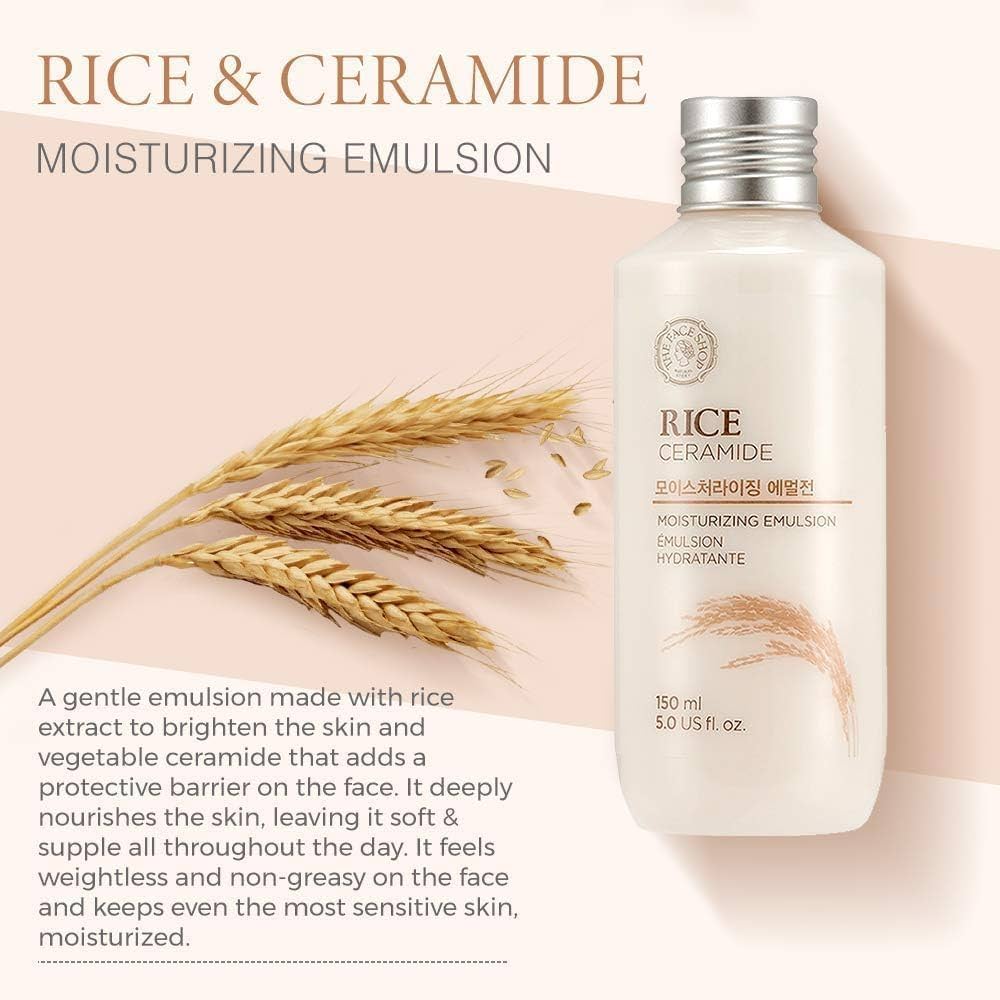 THE FACESHOP Emulsion/ crème hydratante éclaircissante au riz