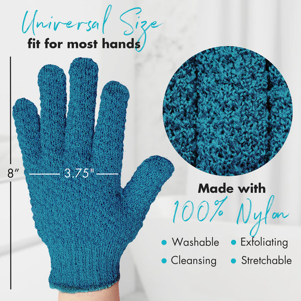 NUBIAN BEAUTY Paire de Gants Exfoliants lourds