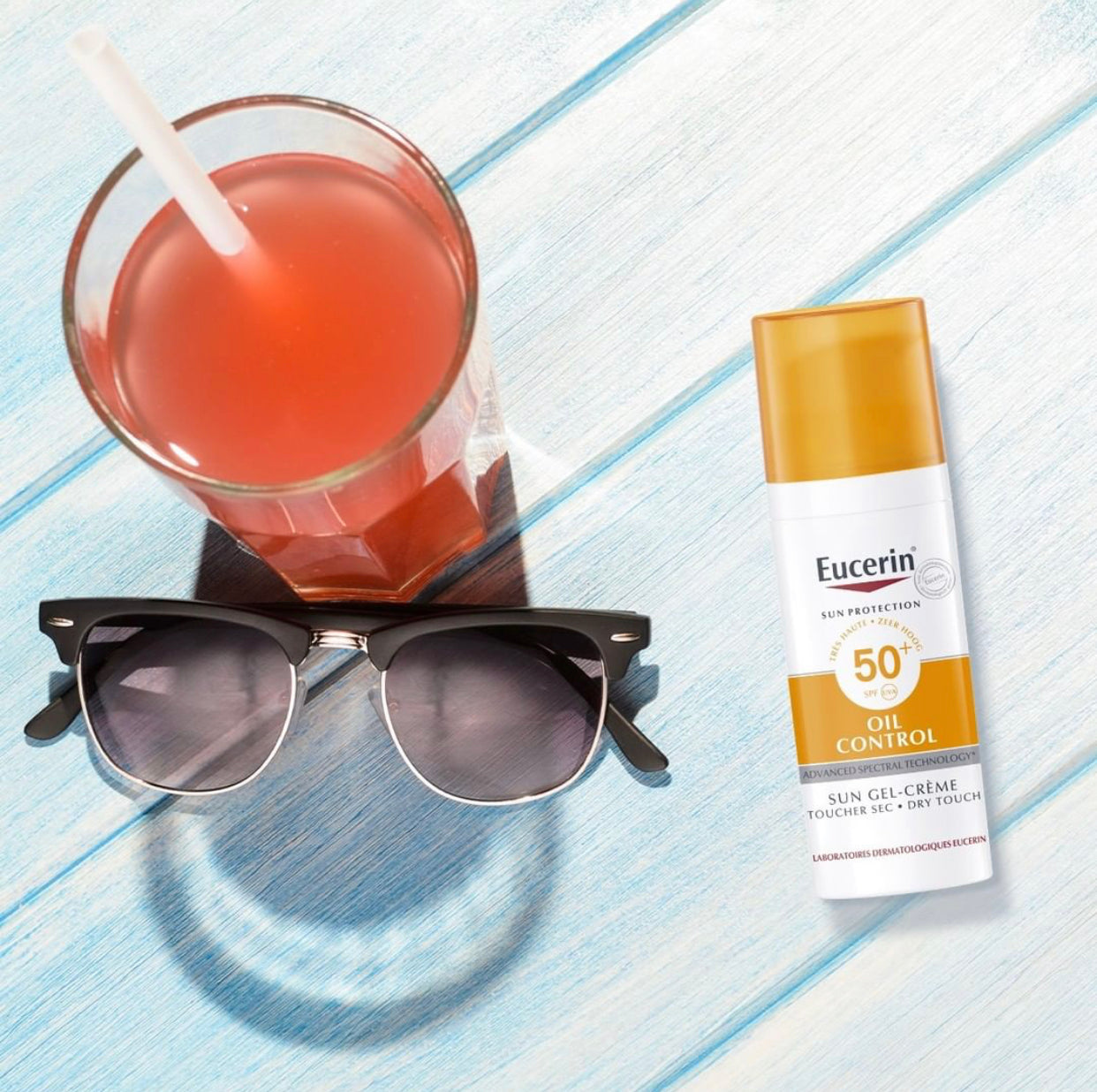 EUCERIN Gel crème solaire matifiant SPF 50 Oil Control