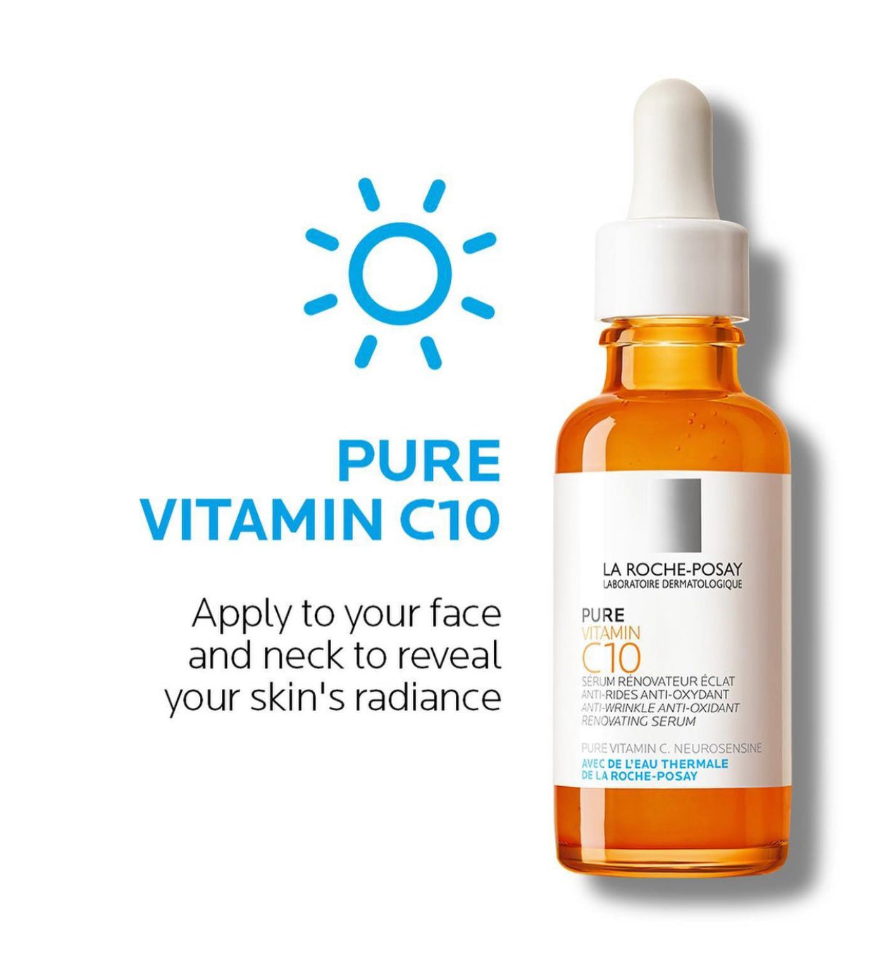 LA ROCHE-POSAY Sérum à la vitamine C PURE Vitamin C10